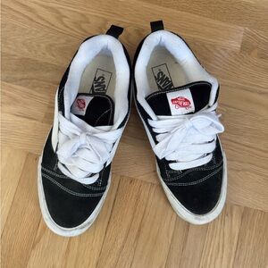 Vans Classic Black and White Shoes